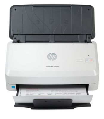 HP ScanJet Pro 3000 s4 Escáner alimentado con hojas 600 x 600 DPI A4 Negro, Blanco, Escáneres
