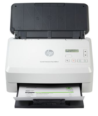 HP ScanJet Enterprise Flow 5000 s5 Escáner alimentado con hojas 600 x 600 DPI A4 Blanco, Escáneres
