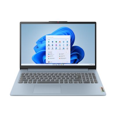Lenovo IdeaPad Slim 3 15AMN8 AMD Ryzen™ 3 7320U Portátil 39,6 cm (15.6") Full HD 8 GB LPDDR5-SDRAM 512 GB SSD Wi-Fi 6 (802.11ax) Windows 11 Home Azul Español, Notebooks