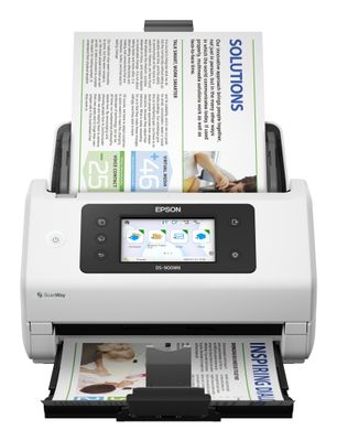 Epson WorkForce DS-900WN Escáner alimentado con hojas 600 x 600 DPI A4 Blanco, Escáneres
