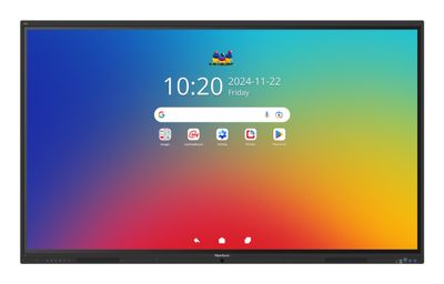 Viewsonic IFP8641 pizarra blanca interactiva 2,18 m (86") 3840 x 2160 Pixeles Pantalla táctil Negro HDMI, Monitores