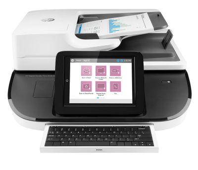 HP Digital Sender Flow 8500 fn2 Escáner de cama plana, Escáneres