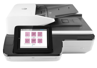 HP ScanJet Enterprise Flow N9120 fn2 Escáner de cama plana 600 x 600 DPI A3 Negro, Blanco, Escáneres