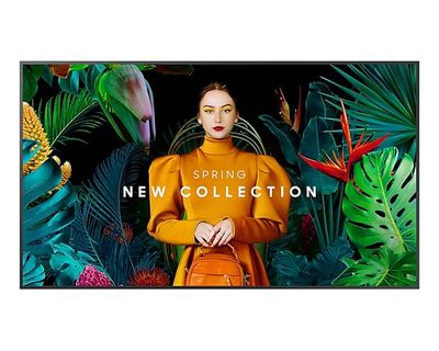 Samsung LH75QBCEBGC Pantalla plana para señalización digital 190,5 cm (75") LCD Wifi 350 cd / m² 4K Ultra HD Negro Tizen 7.0 — Monitores