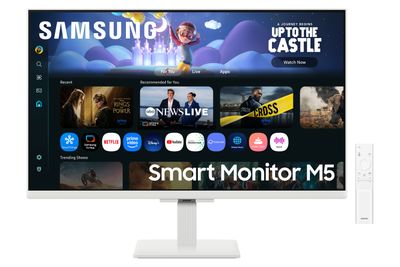Samsung M5 M50F pantalla para PC 68,6 cm (27") 1920 x 1080 Pixeles Full HD LCD Blanco, Monitores