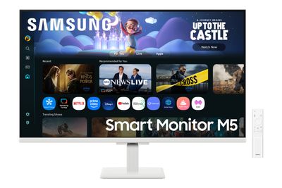 Samsung M5 M50F pantalla para PC 81,3 cm (32") 1920 x 1080 Pixeles Full HD LCD Blanco, Monitores