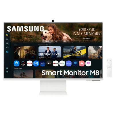Samsung M8 M80F pantalla para PC 81,3 cm (32") 3840 x 2160 Pixeles 4K Ultra HD LCD Blanco, Monitores
