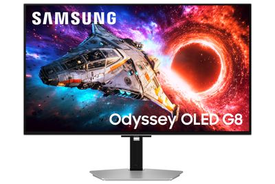 Samsung G80SH pantalla para PC 81,3 cm (32") 3840 x 2160 Pixeles 4K Ultra HD OLED Plata, Monitores