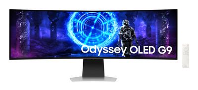 Samsung S49DG950SU pantalla para PC 124,5 cm (49") 5120 x 1440 Pixeles Dual QHD OLED Plata, Monitores