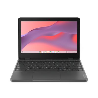 Lenovo 300e Yoga Chromebook Gen 4 MediaTek Kompanio 520 29,5 cm (11.6") Pantalla táctil HD 4 GB LPDDR4x-SDRAM 32 GB eMMC Wi-Fi 6 (802.11ax) ChromeOS Español Gris, Notebooks