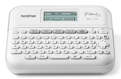 Brother PT-D410 impresora de etiquetas Transferencia térmica 180 x 180 DPI 20 mm/s Alámbrico TZe QWERTY, Impresoras de etiquetas