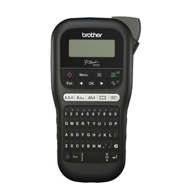 Brother PTH110 impresora de etiquetas Térmica directa 180 x 180 DPI 20 mm/s QZERTY, Impresoras de etiquetas