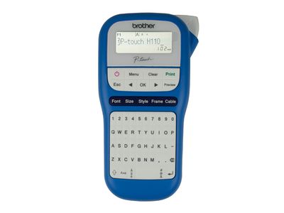 Brother PTH110BW impresora de etiquetas Transferencia térmica TZe, Impresoras de etiquetas