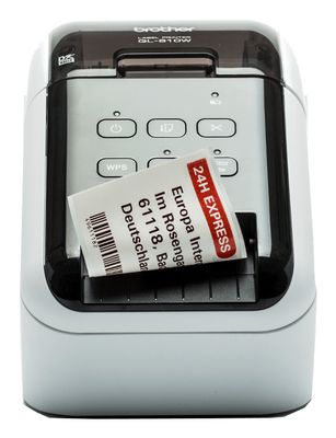 Brother QL-810W impresora de etiquetas Térmica directa Color 300 x 600 DPI 176 mm/s Inalámbrico y alámbrico DK Wifi, Impresoras de etiquetas