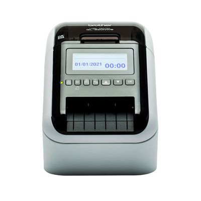 Brother QL-820NWBVMXX1 impresora de etiquetas Térmica directa Color 300 x 600 DPI 176 mm/s Inalámbrico y alámbrico Ethernet DK Wifi Bluetooth, Impresoras de etiquetas