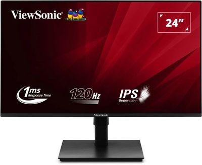 Viewsonic VA2448-MHJ pantalla para PC 61 cm (24") 1920 x 1080 Pixeles Full HD LCD Negro, Monitores