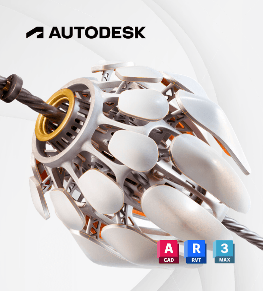 Autodesk: software CAD y 3D — AutoCAD, Revit y 3ds Max.